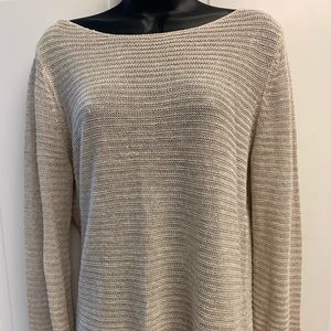 Tahari 100% Linen sweater